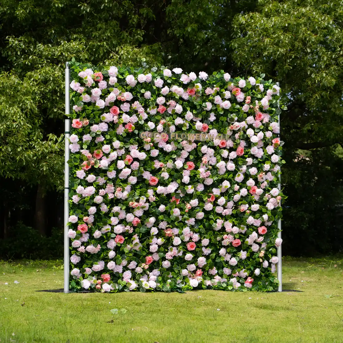 Flora Roze - Cvetni zid — detalj teksture